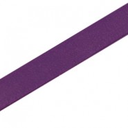 Basic flach Lederband 10mm Royal purple